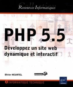Commandez le livre PHP 5.5 Développez un site web dynamique et intéractif